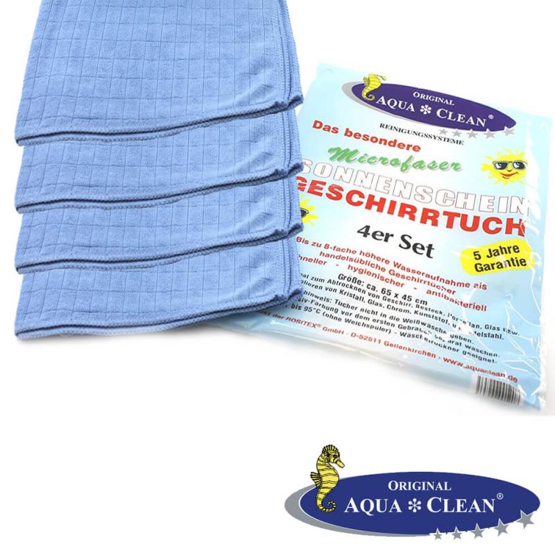 4-tlg. Aqua Clean Geschirrhandtuch ca. 65x45cm